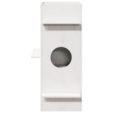 Vidaxx maison pour chat 43x43x90 cm bois de pin massif blanc