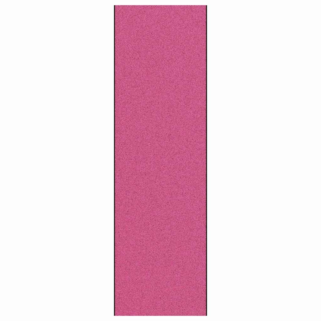 Vidaxl deurmat anders roze en zwart 120 x 400 cm polyamide en pvc