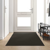 Vidaxl deurmat anders zwart 120 x 300 cm polypropyleen en vinyl