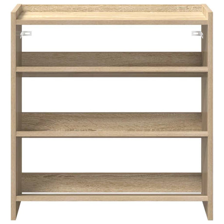 Vidaxx étagère à chaussures 60x25x62 cm bois fini couleur chêne sonoma