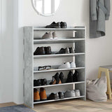 Vidaxl Shoe Cabinet 80x25x100 cm Behandlet træbetonpris