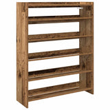 VidaXL shoe rack 80x25x100 cm processed wood old wood -colored