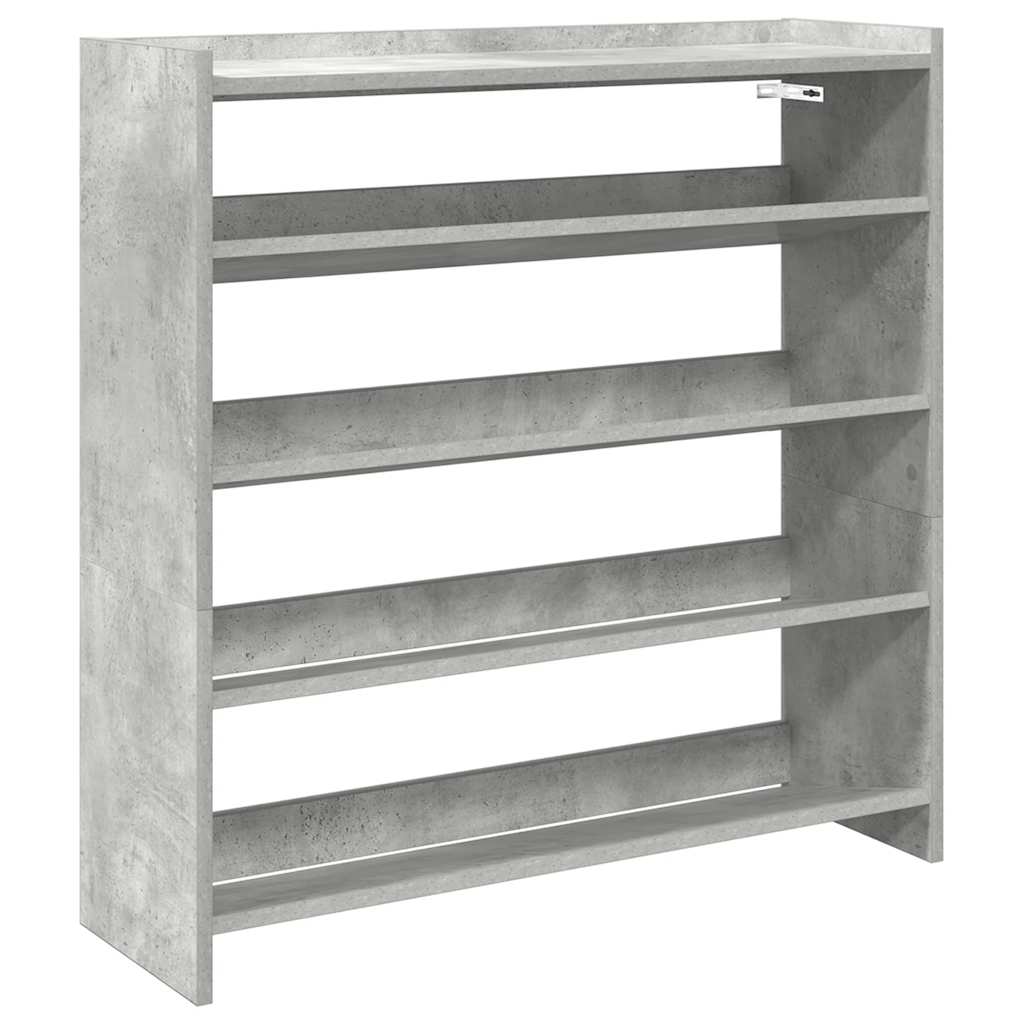 Vidaxl Shoe Rack 80x25x81 cm Precio de concreto de madera procesada