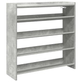 Vidaxl Schong Rack 80x25x81 CM veraarbechte Holzkonkrete Präis