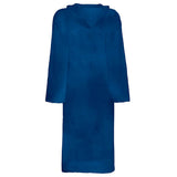 Vidaxl badjas kinn blauw xxl katoen