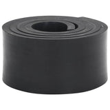 Vidaxxl bord en caoutchouc pour chasse-neige 150x8x1 cm noir