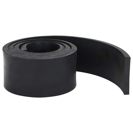 Vidaxxl bord en caoutchouc pour chasse-neige 150x8x1 cm noir