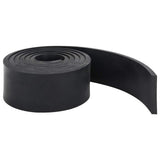 Vidaxxl bord en caoutchouc pour chasse-neige 300x8x1 cm noir