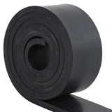 Vidaxxl bord en caoutchouc pour chasse-neige 300x8x1 cm noir