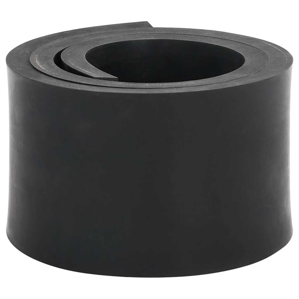 Vidaxx bord en caoutchouc pour chasse-neige 80x10x1 cm noir