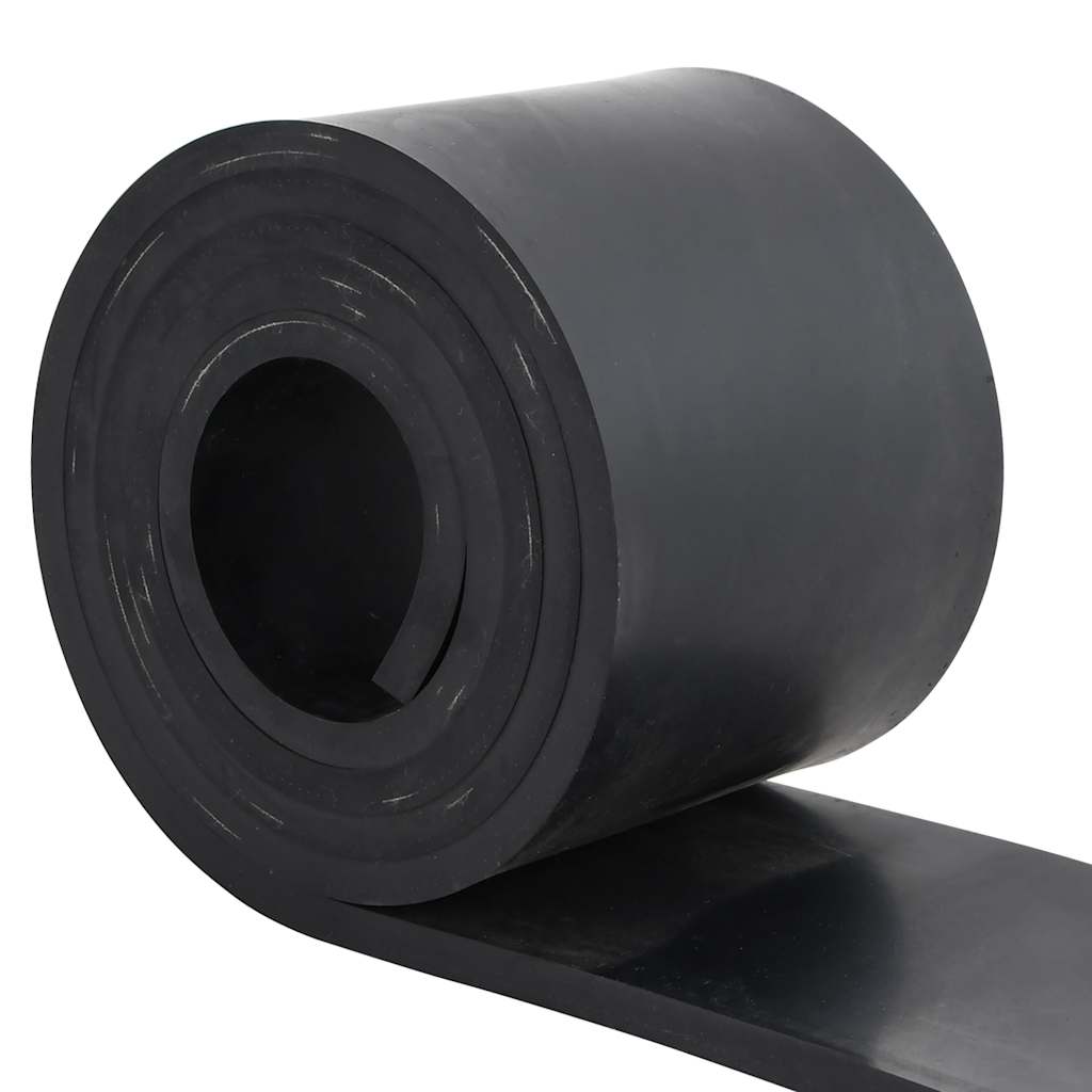 Vidaxxl bord en caoutchouc pour chasse-neige 300x15x1 cm noir