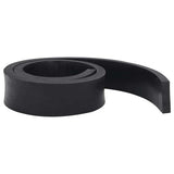 Vidaxxl bord en caoutchouc pour chasse-neige 180x8x2 cm noir