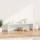 Vidaxx étagère de cuisine empilable 60x15x16 cm bois d'ingénierie blanc