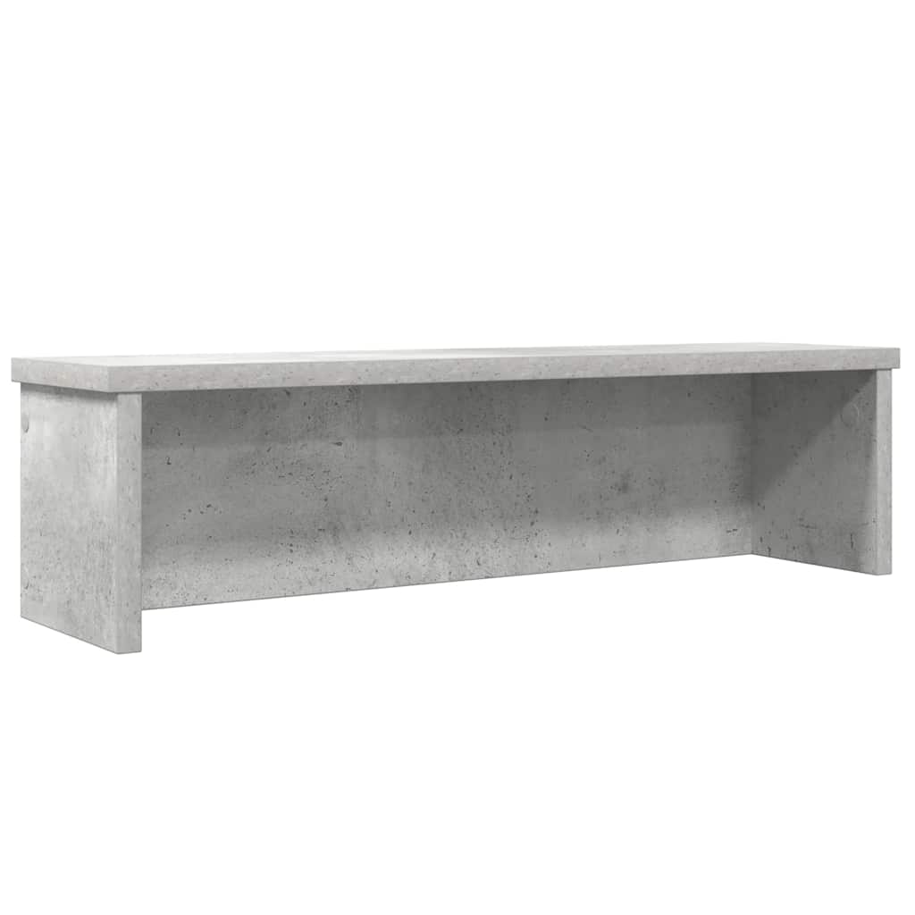 Vidaxx étagère de cuisine empilable 60x15x16 cm bois d'ingénierie béton gris