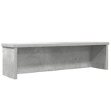 Vidaxx étagère de cuisine empilable 60x15x16 cm bois d'ingénierie béton gris