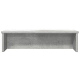 Vidaxx étagère de cuisine empilable 60x15x16 cm bois d'ingénierie béton gris
