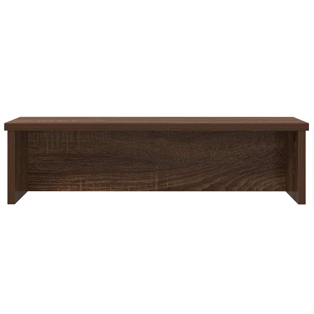 Vidaxl keukenrek stapelbaar 60x15x16 cm bewerkt hout bruin eikenkleur