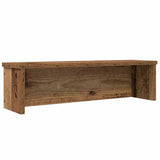Vidaxx étagère de cuisine empilable 60x15x16 cm bois fini, couleur bois ancien