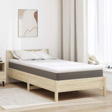Vidaxl matrastopper wit 90 x 200 cm jacquard stof