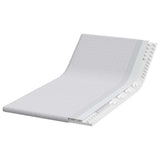Vidaxl matrastopper wit 90 x 200 cm jacquard stof
