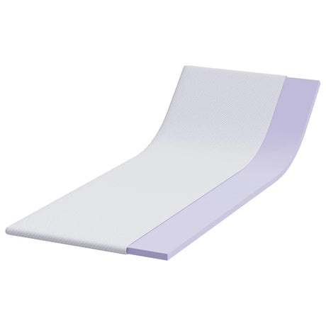 Vidaxl matrastopper wit 80 x 200 cm jacquard stof