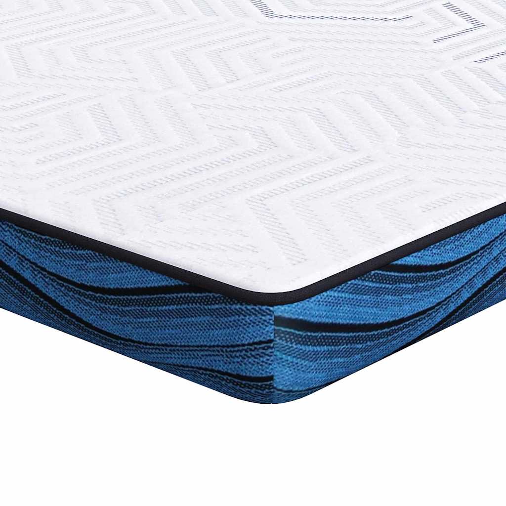 Vidaxl matrastopper wit 90 x 190 cm jacquard stof