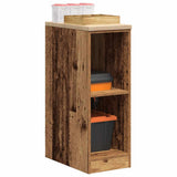 Vidaxl garagekast 30x51x85 cm massief grenenhout oud hout