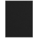 Vidaxl deurmat 80x120 cm zwart