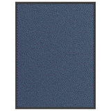 Vidaxl deurmat 90x120 cm blauw