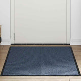 Vidaxl deurmat 90x120 cm blauw