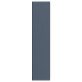 Vidaxl deurmat 115x500 cm blauw