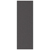 Vidaxl deurmat zwart 60 x 180 cm polypropyleen