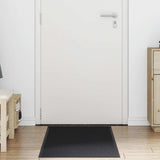 Vidaxl deurmat 60x150 cm zwart