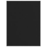 Vidaxl deurmat 90x120 cm zwart