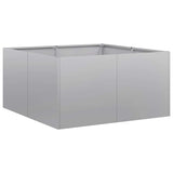 Vidaxl plantenbak 80x80x40 cm gegalvaniseerd staal