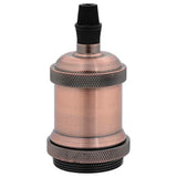 Vidaxl lamphouders 2 st rood brons e27