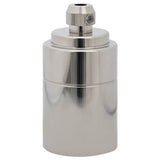 Vidaxl lamphouders 2 st nikkel satijn e27