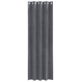 Vidaxl verduisterende gordijnen 2 pcs lichtgrijs 140 x 260 cm fluweel