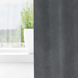Vidaxl verduisterende gordijnen 2 pcs lichtgrijs 140 x 245 cm fluweel