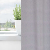 Vidaxl zwart-out gordijnen met ringen 2 pcs metaalgrijs 225 x 140 cm