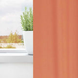 Vidaxl zwart-out gordijnen met ringen 2 pcs terracotta 175 x 140 cm