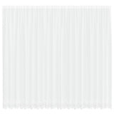 Vidaxl kantgordijn met gordijnen bloemen wit 300 x 500 cm polyester