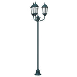 Vidaxl tuinverlichting vintage geborsteld groen 57 x 49 x 241 cm
