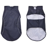 Vidaxl hondenregenjas met reflecterende strips polyester blauw 2xl