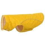 Vidaxl hondenregenjas met reflecterende strips polyester geel 4xl