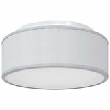 Vidaxl plafonnière met schijnwerpers grijs 30 x 30 x 13,5 cm stof
