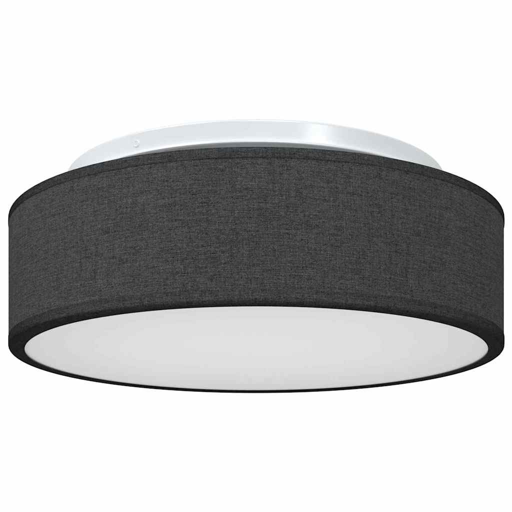 Vidaxl plafonnière met schijnwerpers zwart 38 x 38 x 13,5 cm stof