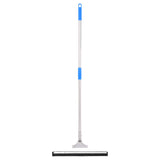 Vidaxl vloerwisser 45x122,5 cm staal en rubber