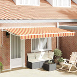 Vidaxl vervangingsdoek voor zonnescherm multikleur 380 x 195 cm