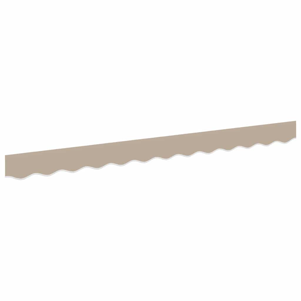 Vidaxl markies valance beige 580 x 20 cm canvas